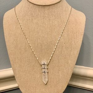 Stella & Dot Stylist Sample Legend Silver Necklace